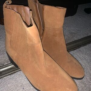 Women's Tan Ankle Booties